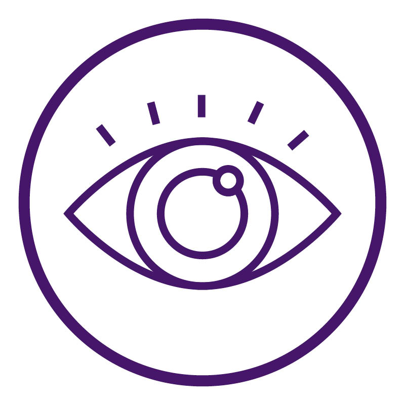 a logo of a eye