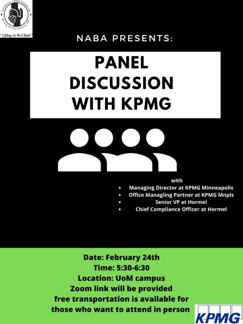 NABA Presents Panel Discussion with KPMG