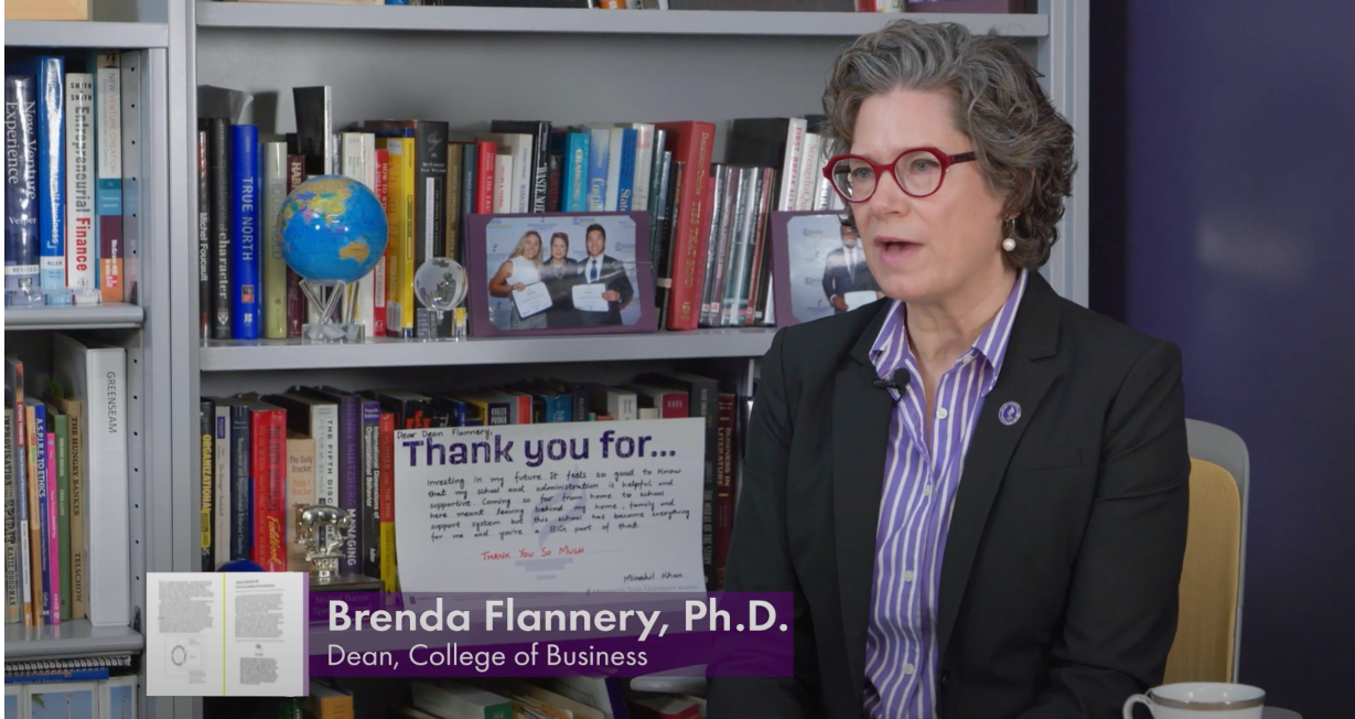 April is Research Month. Listen to what Dean Flannery has to say on research and join us on April 7 for the COB Research Day.