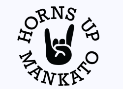 Horns Up Mankato logo